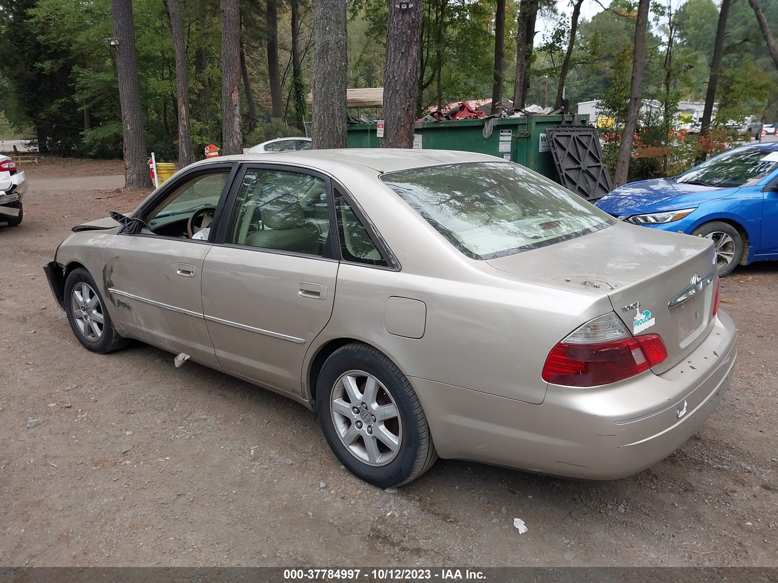 Photo 2 VIN: 4T1BF28B73U319512 - TOYOTA AVALON 