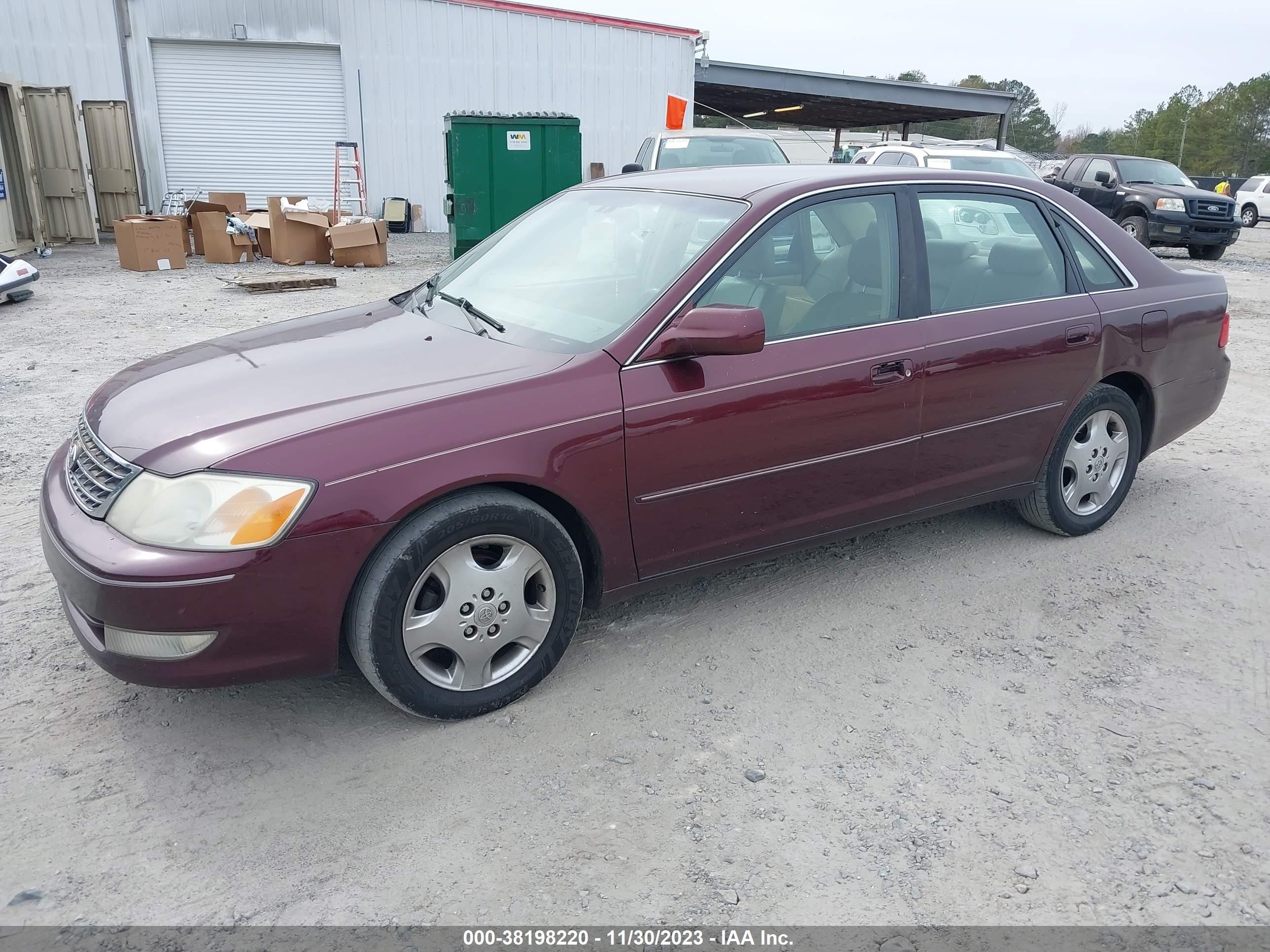 Photo 1 VIN: 4T1BF28B73U320658 - TOYOTA AVALON 