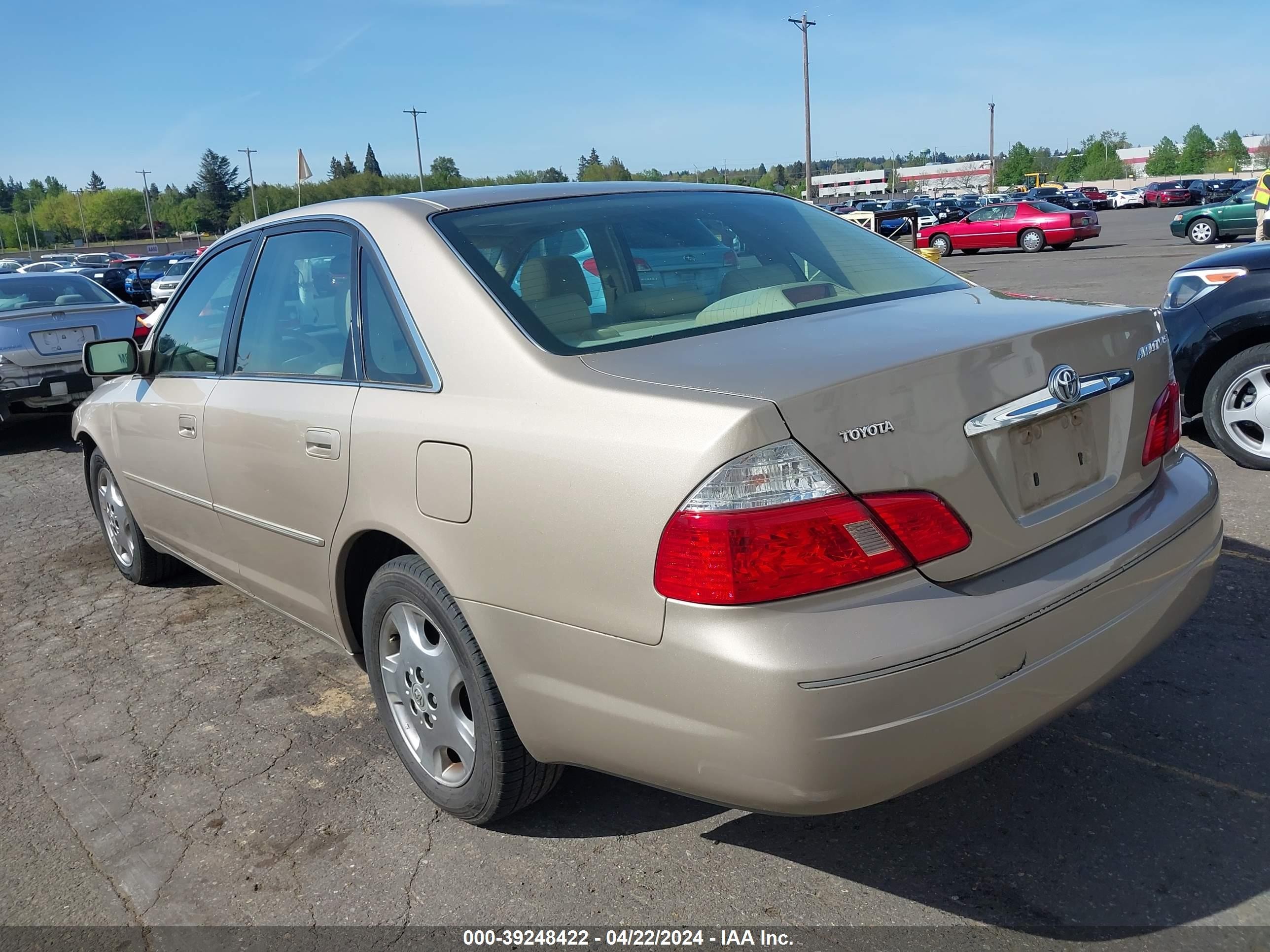 Photo 2 VIN: 4T1BF28B83U313248 - TOYOTA AVALON 