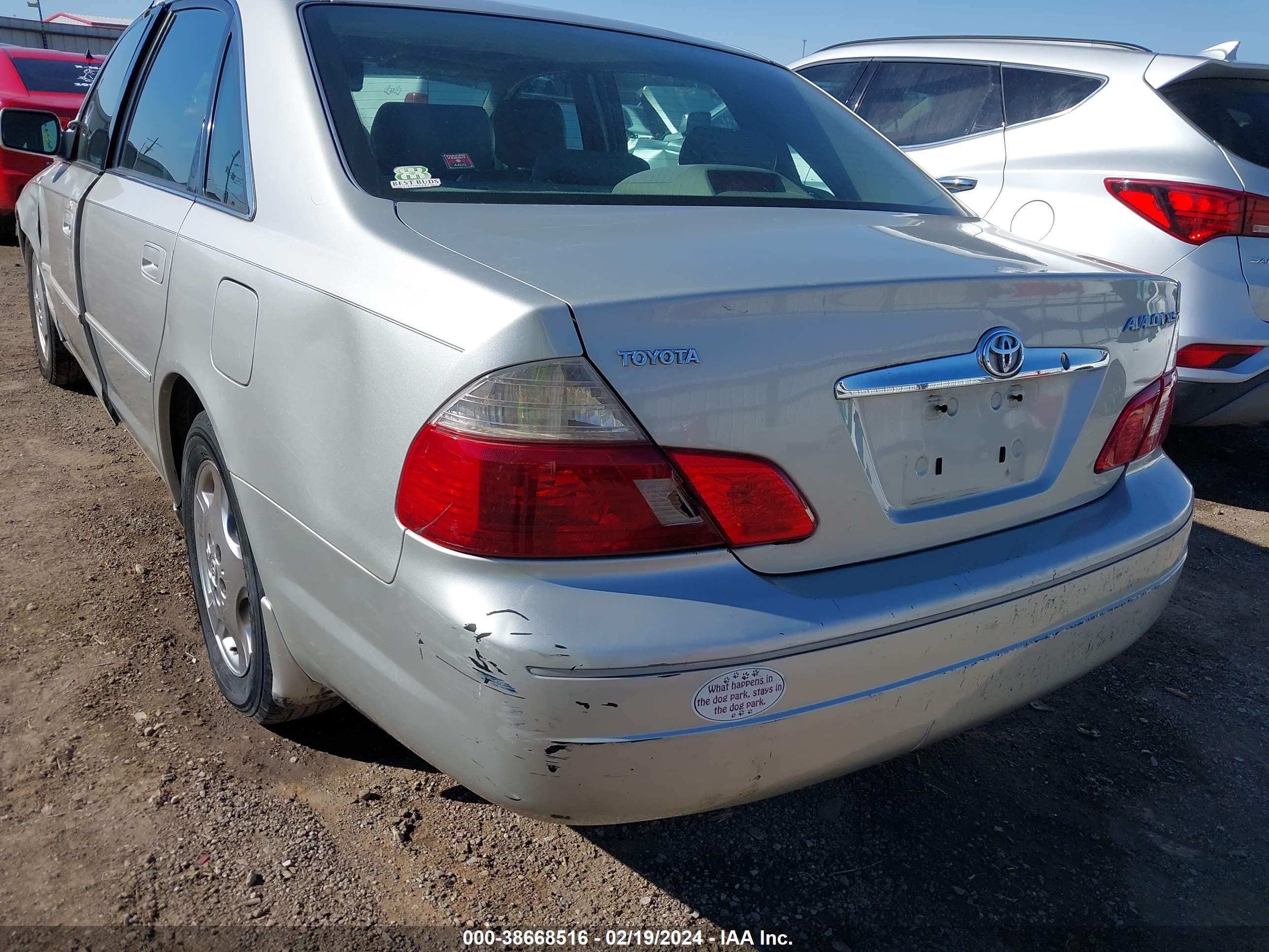 Photo 20 VIN: 4T1BF28B83U333791 - TOYOTA AVALON 