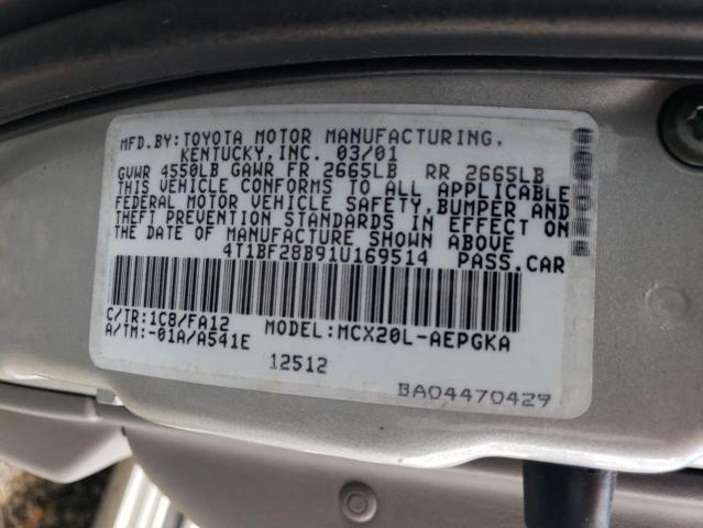 Photo 11 VIN: 4T1BF28B91U169514 - TOYOTA AVALON XL 