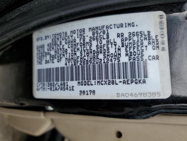 Photo 11 VIN: 4T1BF28B92U212475 - TOYOTA AVALON XL 