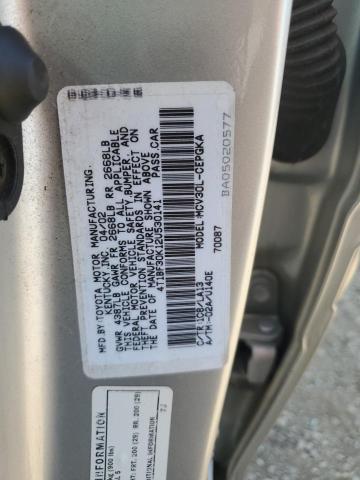 Photo 11 VIN: 4T1BF30K12U530141 - TOYOTA CAMRY LE 