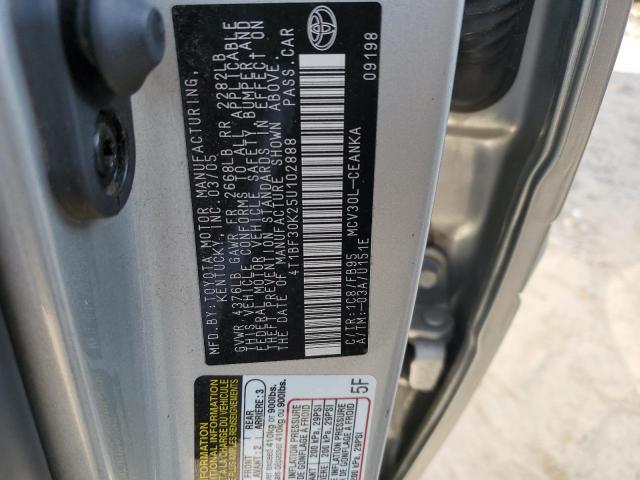 Photo 11 VIN: 4T1BF30K25U102888 - TOYOTA CAMRY LE 