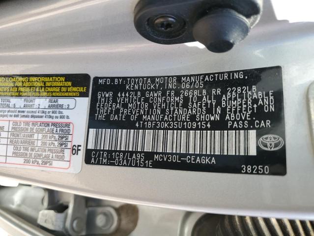 Photo 11 VIN: 4T1BF30K35U109154 - TOYOTA CAMRY 