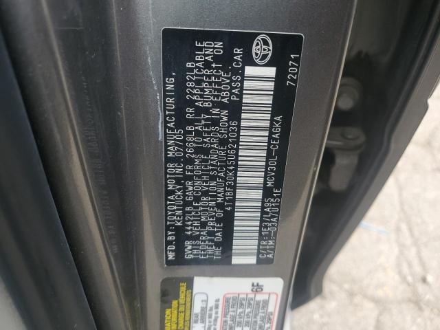 Photo 11 VIN: 4T1BF30K45U621036 - TOYOTA CAMRY 