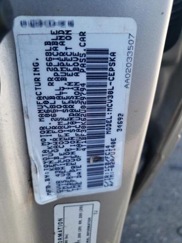 Photo 11 VIN: 4T1BF30K62U029794 - TOYOTA CAMRY 