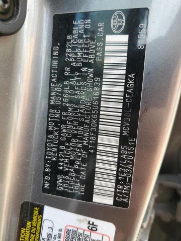 Photo 11 VIN: 4T1BF30K65U616839 - TOYOTA CAMRY 