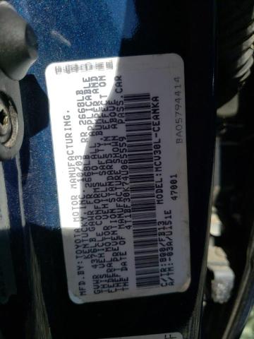 Photo 11 VIN: 4T1BF30K74U065559 - TOYOTA CAMRY 