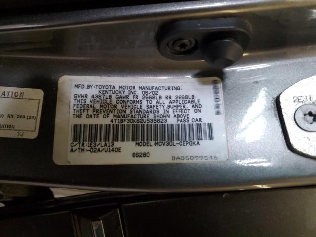 Photo 11 VIN: 4T1BF30K82U535823 - TOYOTA CAMRY LE 