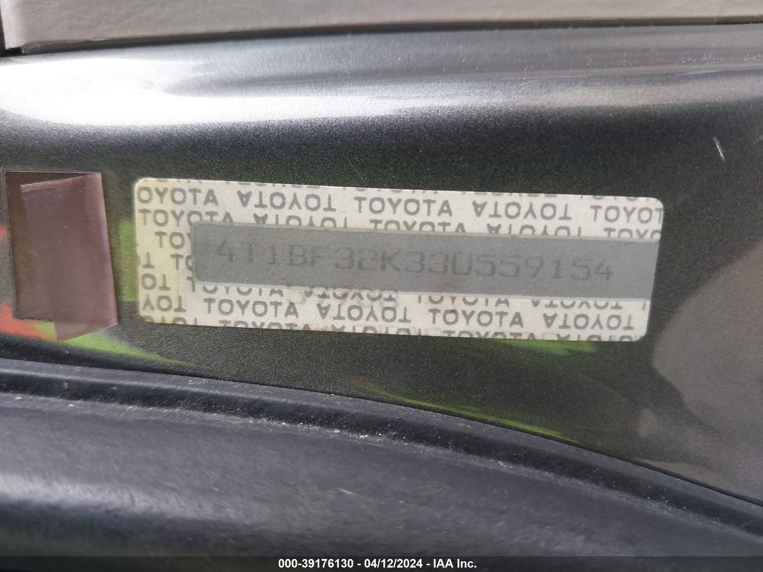 Photo 8 VIN: 4T1BF32K33U559154 - TOYOTA CAMRY 