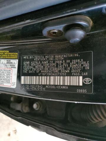 Photo 11 VIN: 4T1BF32K34U073252 - TOYOTA CAMRY 