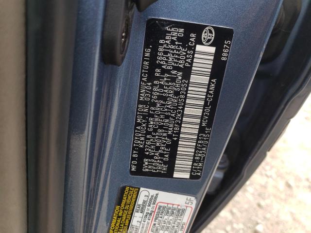 Photo 11 VIN: 4T1BF32K34U583052 - TOYOTA CAMRY 