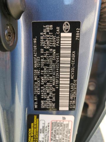 Photo 11 VIN: 4T1BF32K44U576451 - TOYOTA CAMRY 