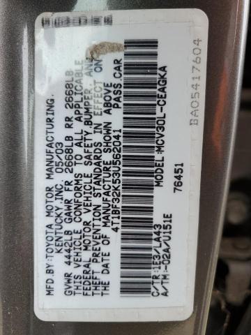 Photo 11 VIN: 4T1BF32K53U562041 - TOYOTA CAMRY 