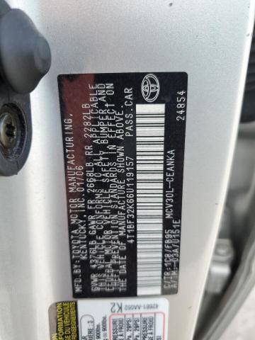 Photo 12 VIN: 4T1BF32K66U119157 - TOYOTA CAMRY LE 