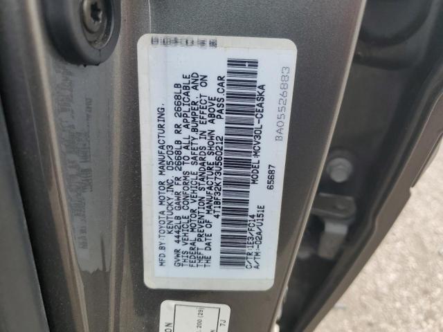 Photo 11 VIN: 4T1BF32K73U560212 - TOYOTA CAMRY 