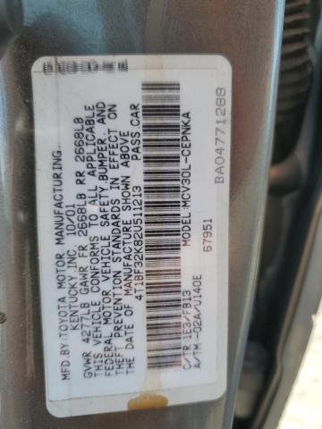 Photo 12 VIN: 4T1BF32K82U511213 - TOYOTA CAMRY LE 