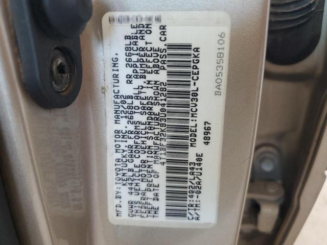 Photo 11 VIN: 4T1BF32K83U041282 - TOYOTA CAMRY LE 