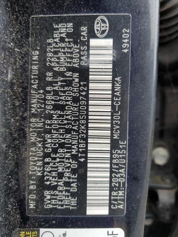 Photo 12 VIN: 4T1BF32K85U097421 - TOYOTA CAMRY 