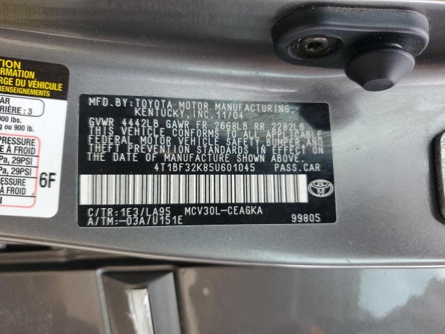 Photo 12 VIN: 4T1BF32K85U601045 - TOYOTA CAMRY 