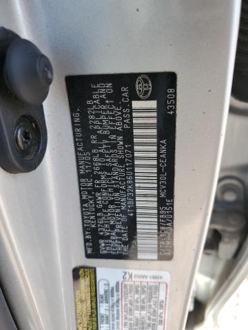 Photo 11 VIN: 4T1BF32K86U117071 - TOYOTA CAMRY 