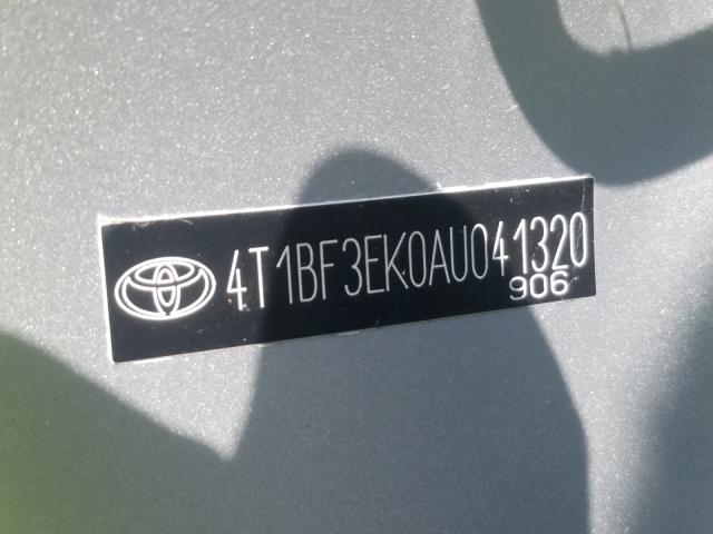 Photo 9 VIN: 4T1BF3EK0AU041320 - TOYOTA CAMRY BASE 