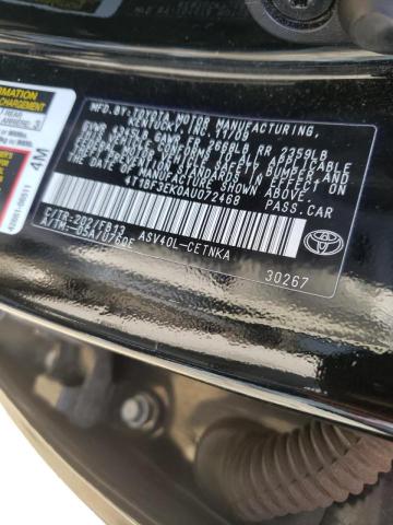 Photo 9 VIN: 4T1BF3EK0AU072468 - TOYOTA CAMRY BASE 