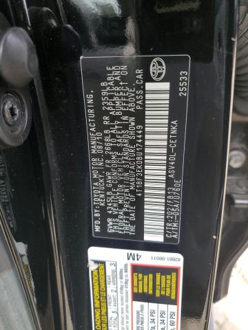 Photo 11 VIN: 4T1BF3EK0BU174449 - TOYOTA CAMRY 