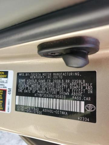 Photo 12 VIN: 4T1BF3EK0BU185659 - TOYOTA CAMRY 