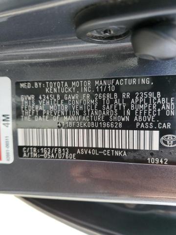 Photo 11 VIN: 4T1BF3EK0BU196628 - TOYOTA CAMRY 