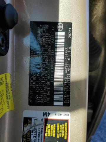 Photo 11 VIN: 4T1BF3EK0BU231684 - TOYOTA CAMRY BASE 