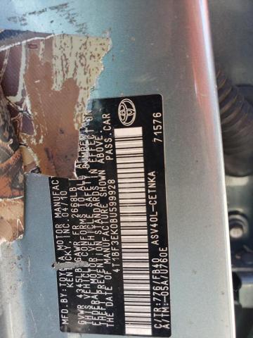 Photo 11 VIN: 4T1BF3EK0BU599928 - TOYOTA CAMRY BASE 