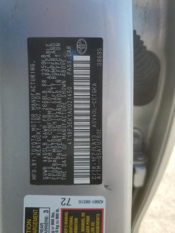 Photo 11 VIN: 4T1BF3EK1AU021450 - TOYOTA CAMRY 