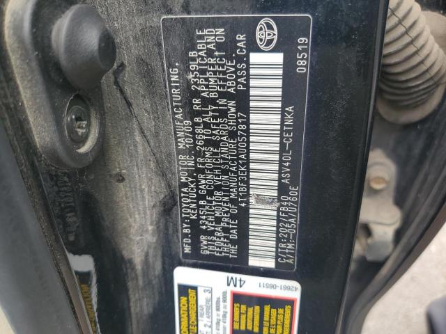 Photo 11 VIN: 4T1BF3EK1AU057817 - TOYOTA CAMRY BASE 