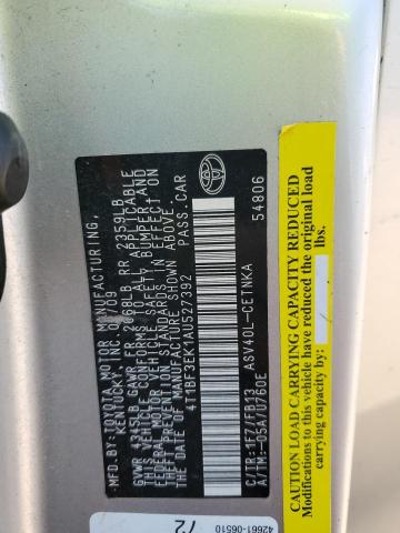 Photo 11 VIN: 4T1BF3EK1AU527392 - TOYOTA CAMRY 