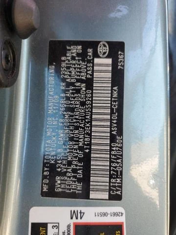 Photo 12 VIN: 4T1BF3EK1AU559260 - TOYOTA CAMRY BASE 