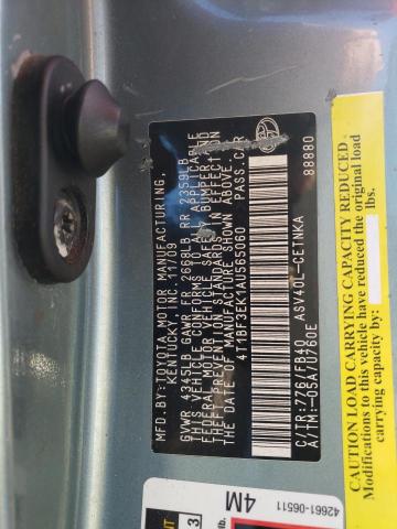 Photo 11 VIN: 4T1BF3EK1AU565060 - TOYOTA CAMRY BASE 