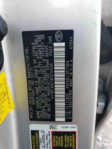 Photo 11 VIN: 4T1BF3EK1BU214456 - TOYOTA CAMRY 