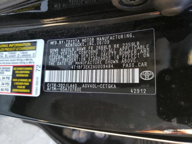 Photo 9 VIN: 4T1BF3EK2AU009484 - TOYOTA UK 