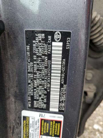 Photo 11 VIN: 4T1BF3EK2AU504400 - TOYOTA CAMRY BASE 