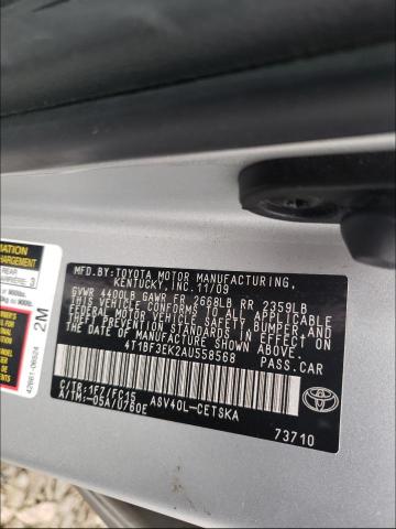 Photo 9 VIN: 4T1BF3EK2AU558568 - TOYOTA CAMRY BASE 