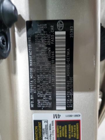 Photo 11 VIN: 4T1BF3EK2BU181046 - TOYOTA CAMRY BASE 