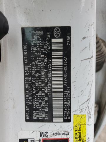 Photo 11 VIN: 4T1BF3EK2BU582578 - TOYOTA CAMRY 