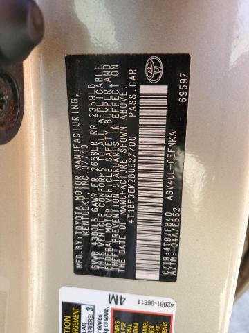 Photo 11 VIN: 4T1BF3EK2BU627700 - TOYOTA CAMRY 