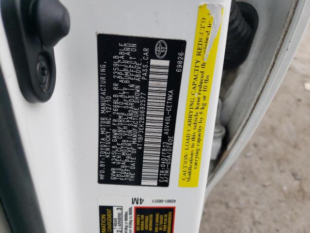 Photo 11 VIN: 4T1BF3EK2BU692577 - TOYOTA CAMRY 