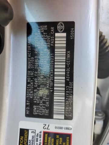 Photo 11 VIN: 4T1BF3EK3AU026231 - TOYOTA CAMRY 