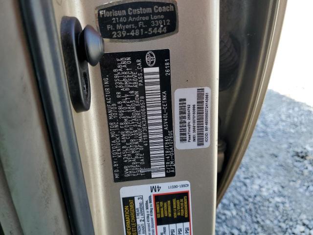 Photo 11 VIN: 4T1BF3EK3AU069578 - TOYOTA CAMRY 