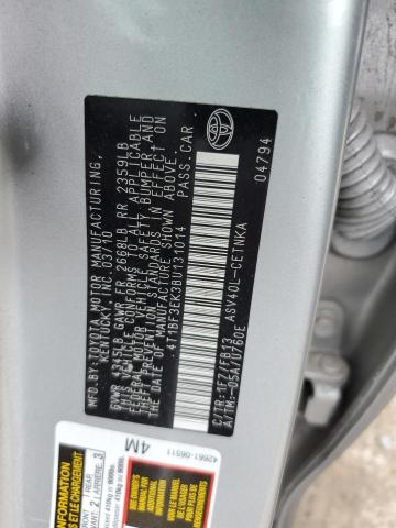 Photo 11 VIN: 4T1BF3EK3BU131014 - TOYOTA CAMRY BASE 