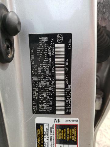 Photo 9 VIN: 4T1BF3EK3BU185705 - TOYOTA CAMRY BASE 